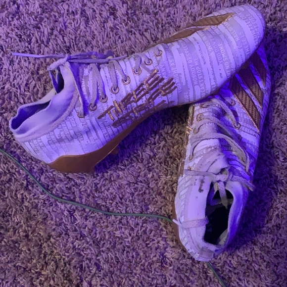 Size 11 football cleats adidas cleaned used - Picture 5 of 5